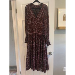 NWOT floral print maxi dress | Size 10